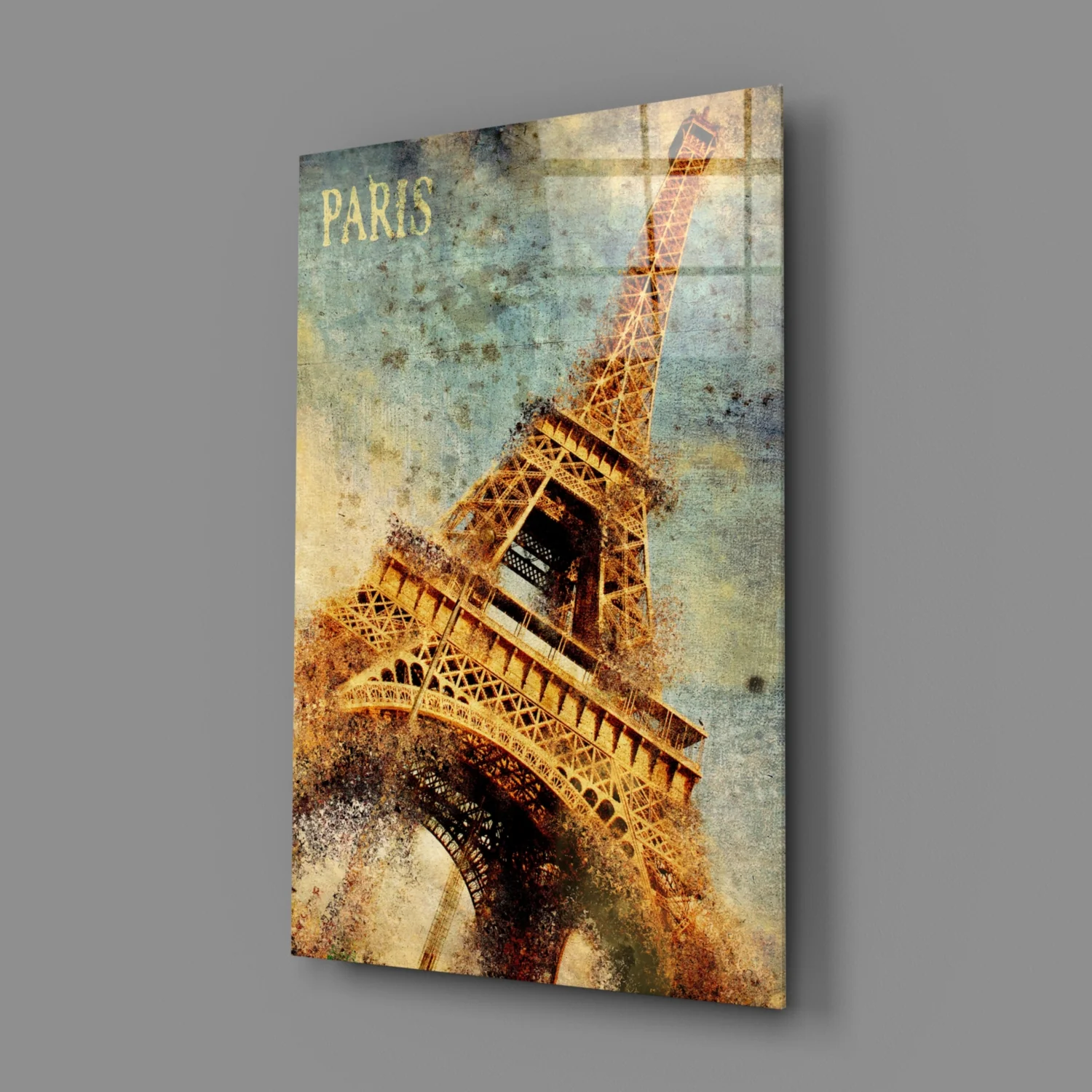 Eiffel Tower Glass Wall Art - Image 3