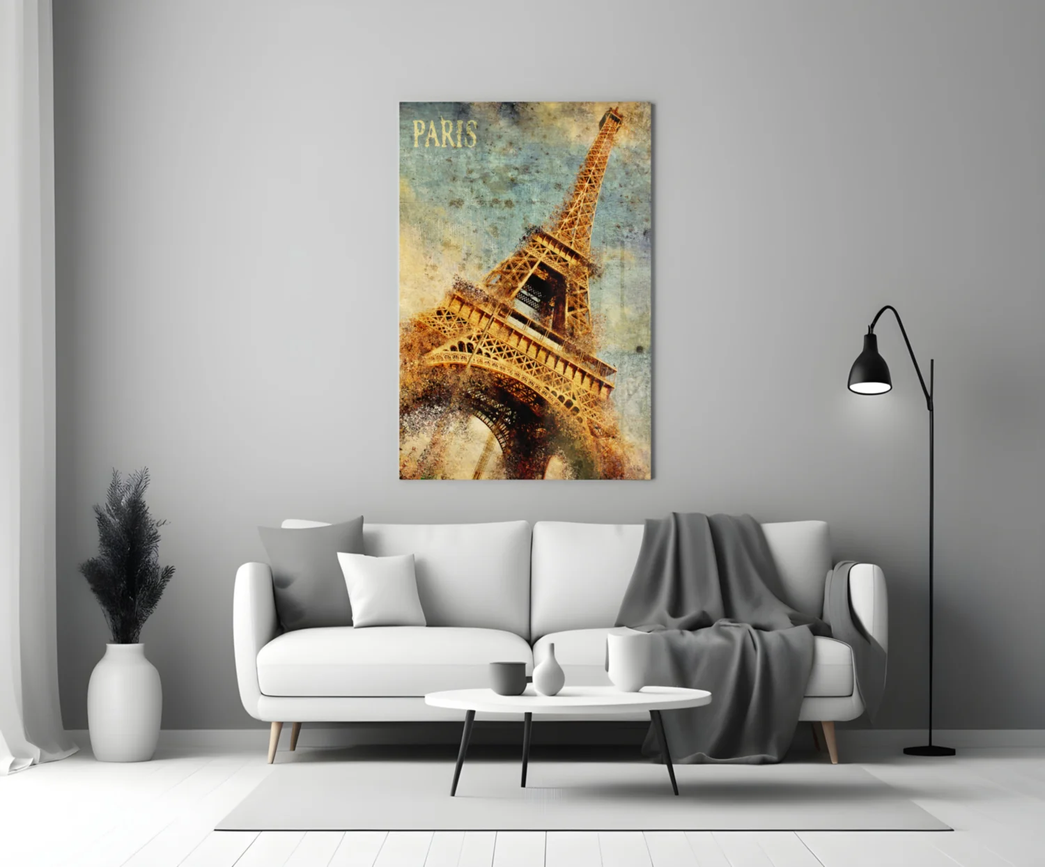Eiffel Tower Glass Wall Art - Image 4