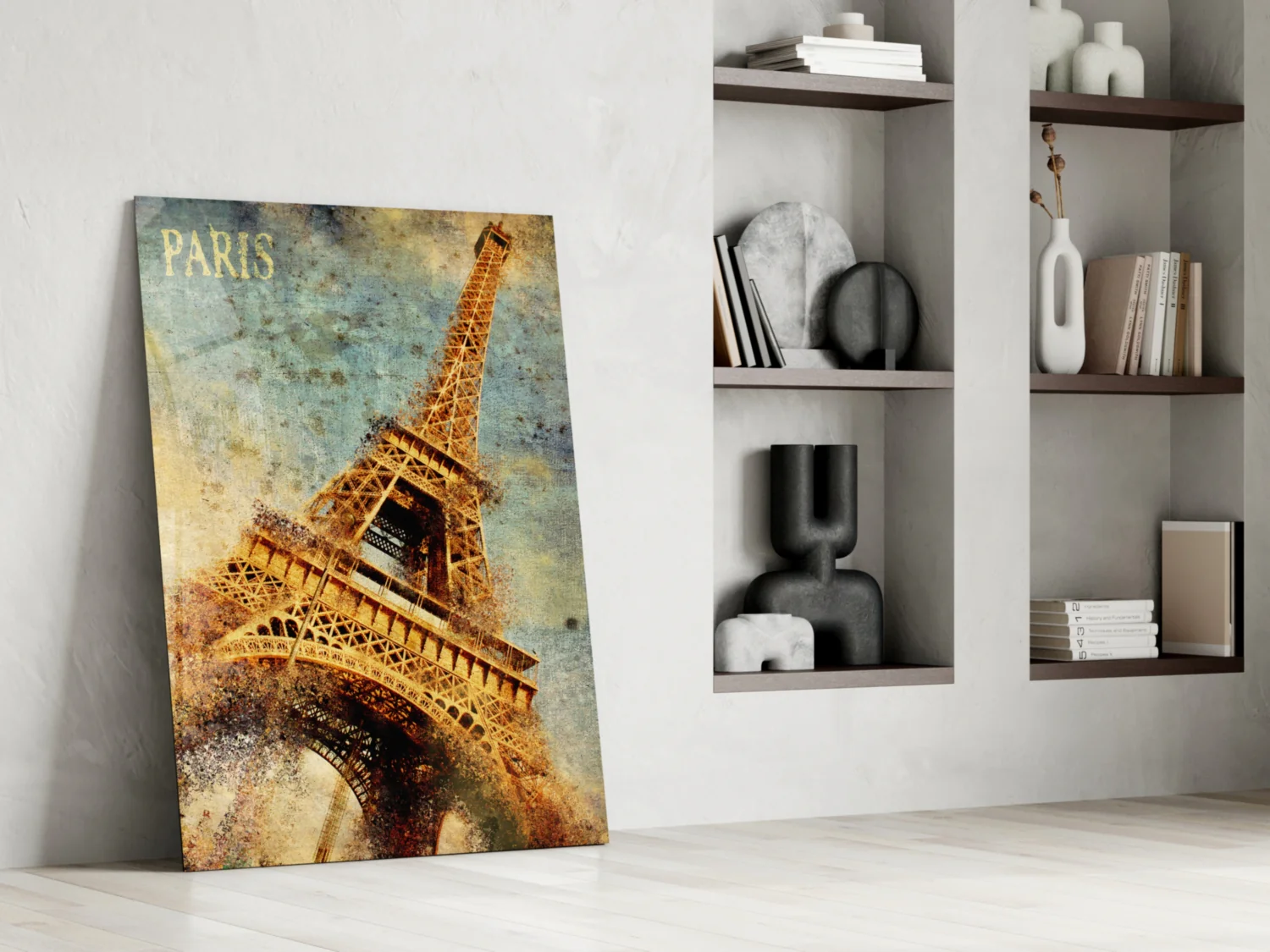 Eiffel Tower Glass Wall Art - Image 7
