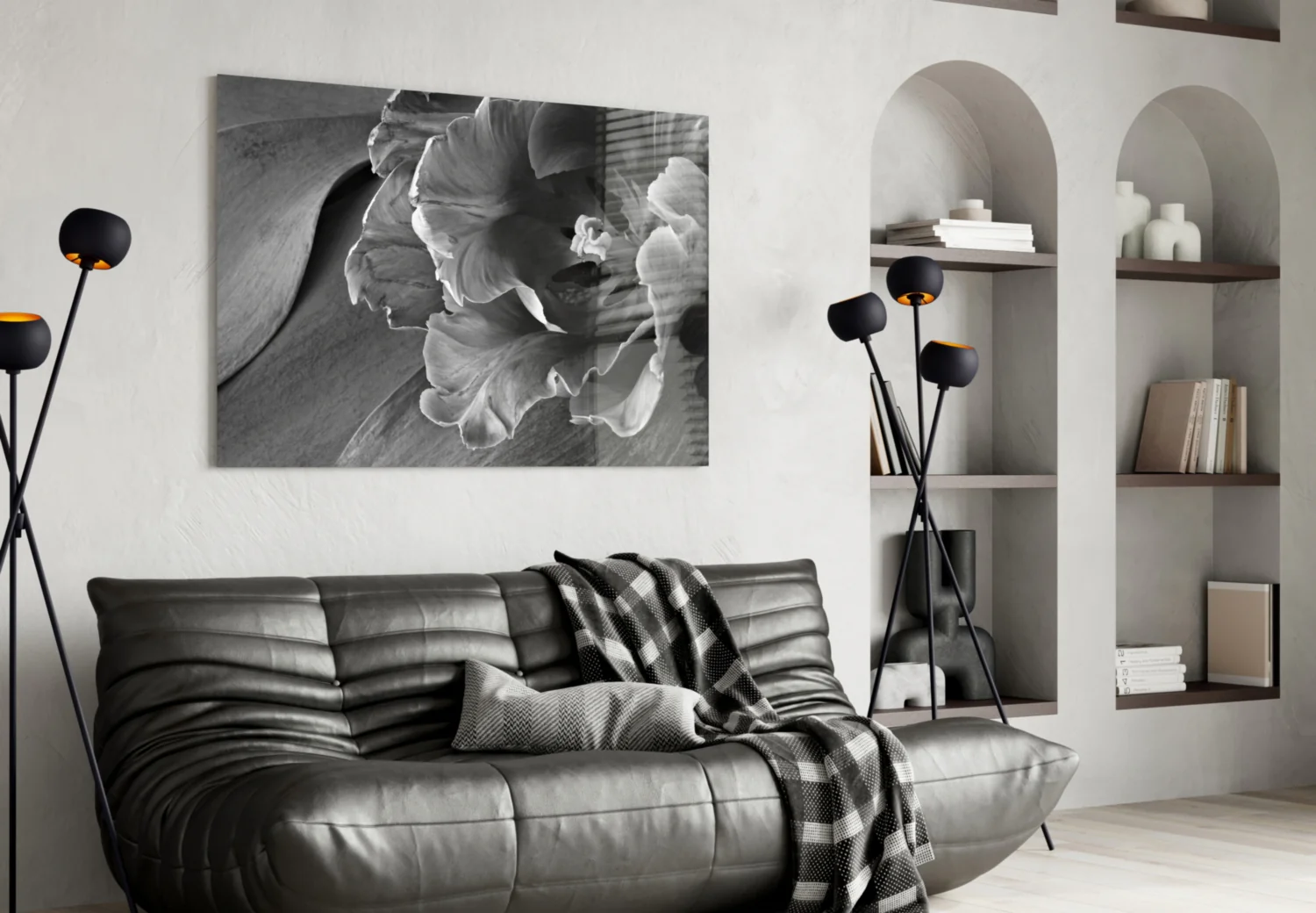 Flower Glass Wall Art - Image 5