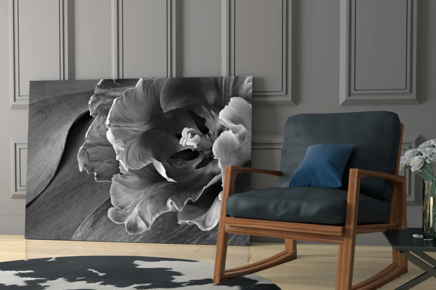 Flower Glass Wall Art - Image 7