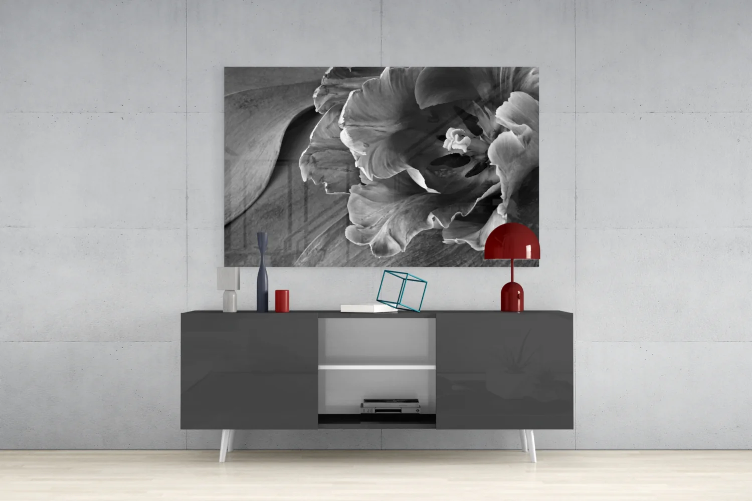 Flower Glass Wall Art - Image 9