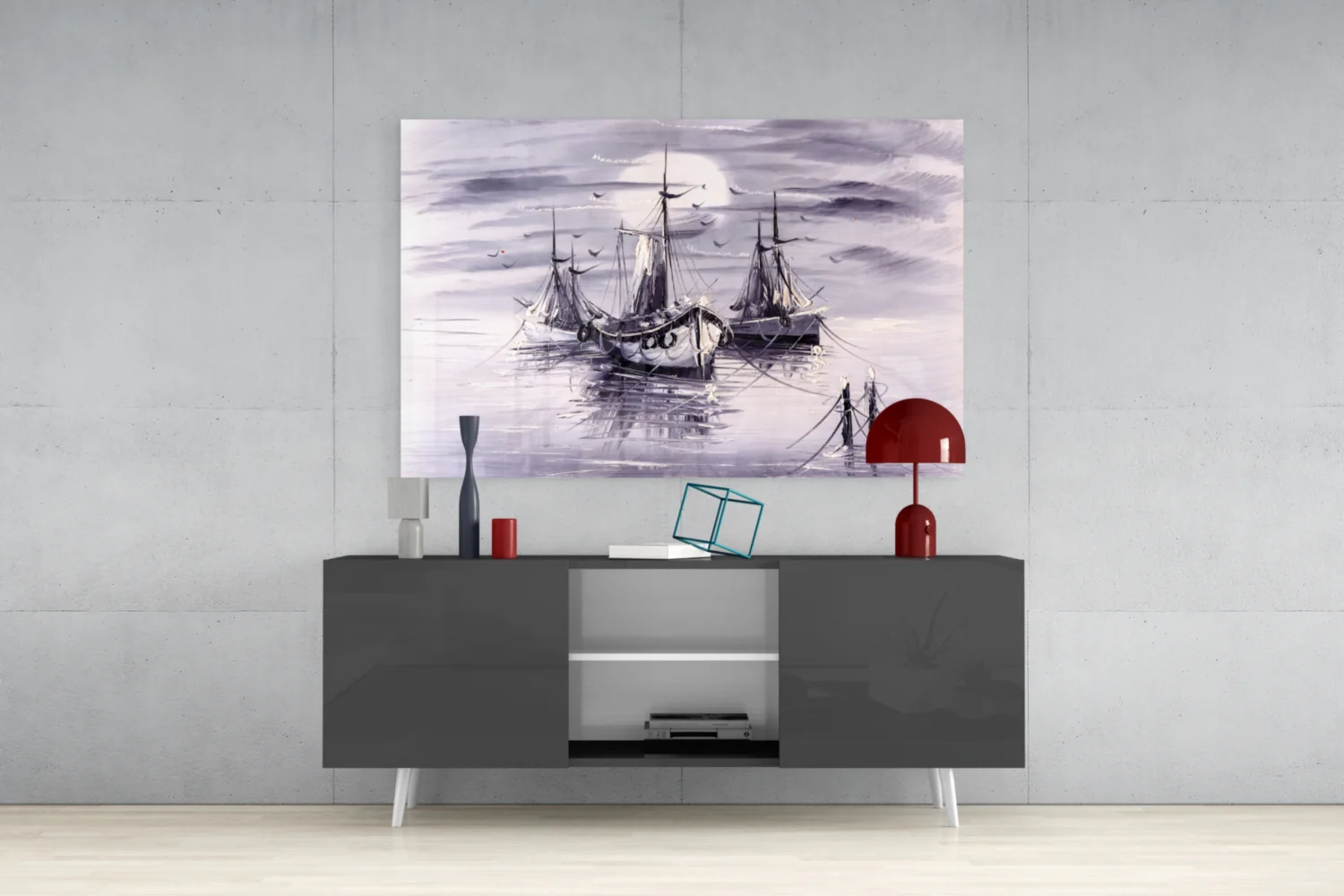 Ships Glass Wall Art - Image 9