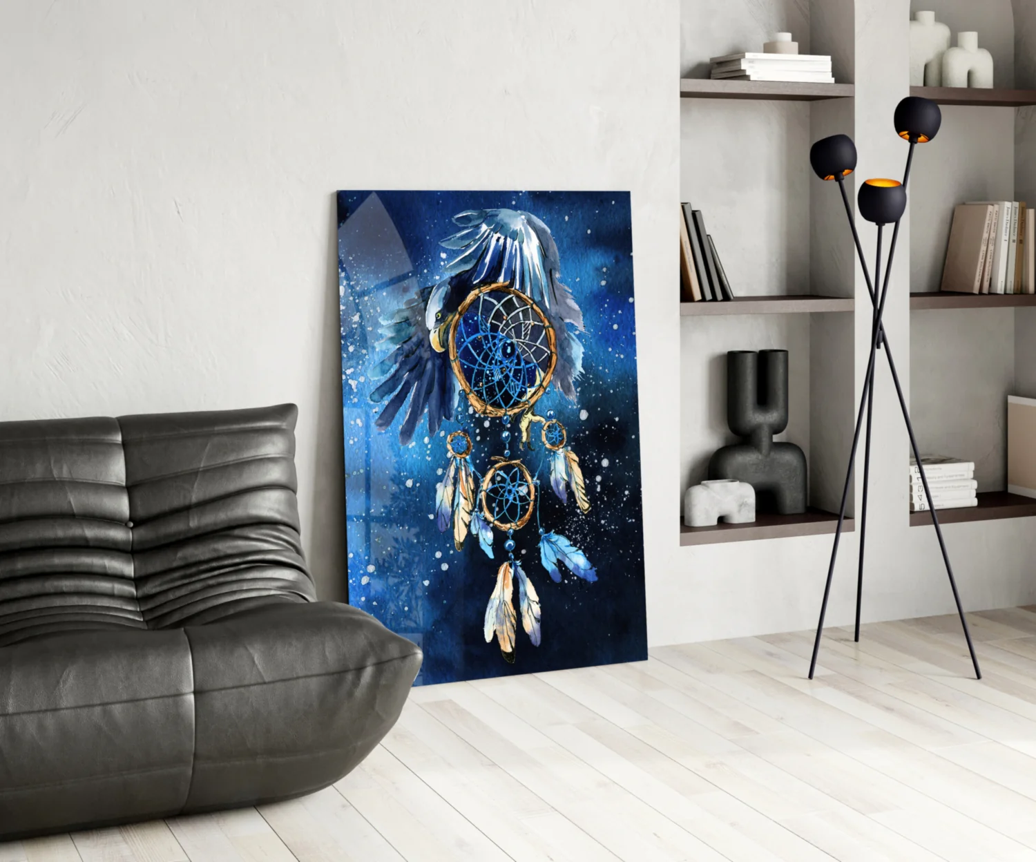 Dreamcatcher Glass Wall Art - Image 6