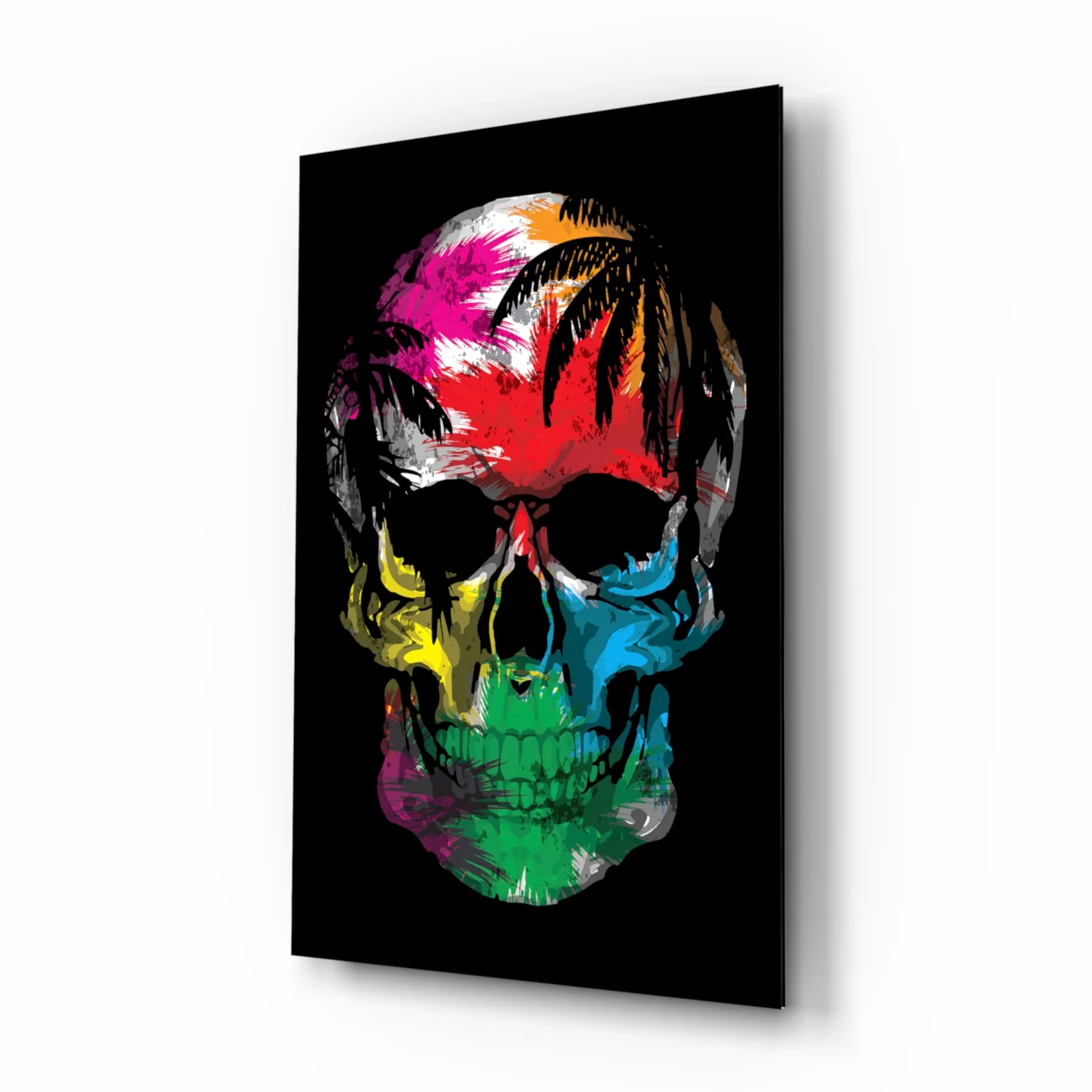 Skull Glass Wall Art - Image 2