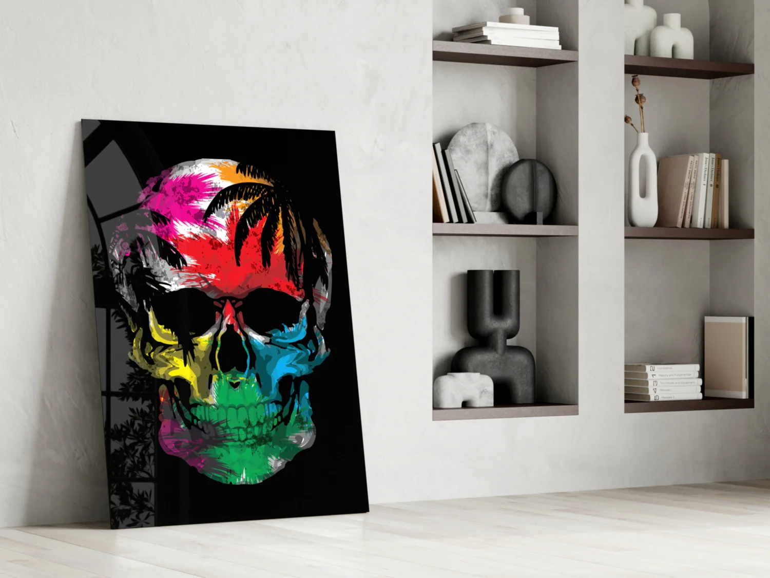 Skull Glass Wall Art - Image 7