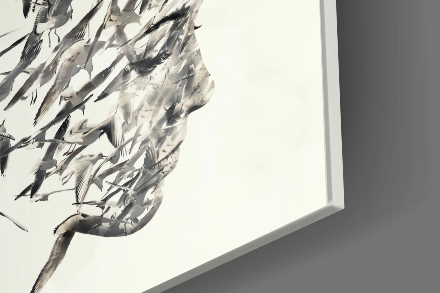 Free Thoughts Glass Wall Art - Image 8