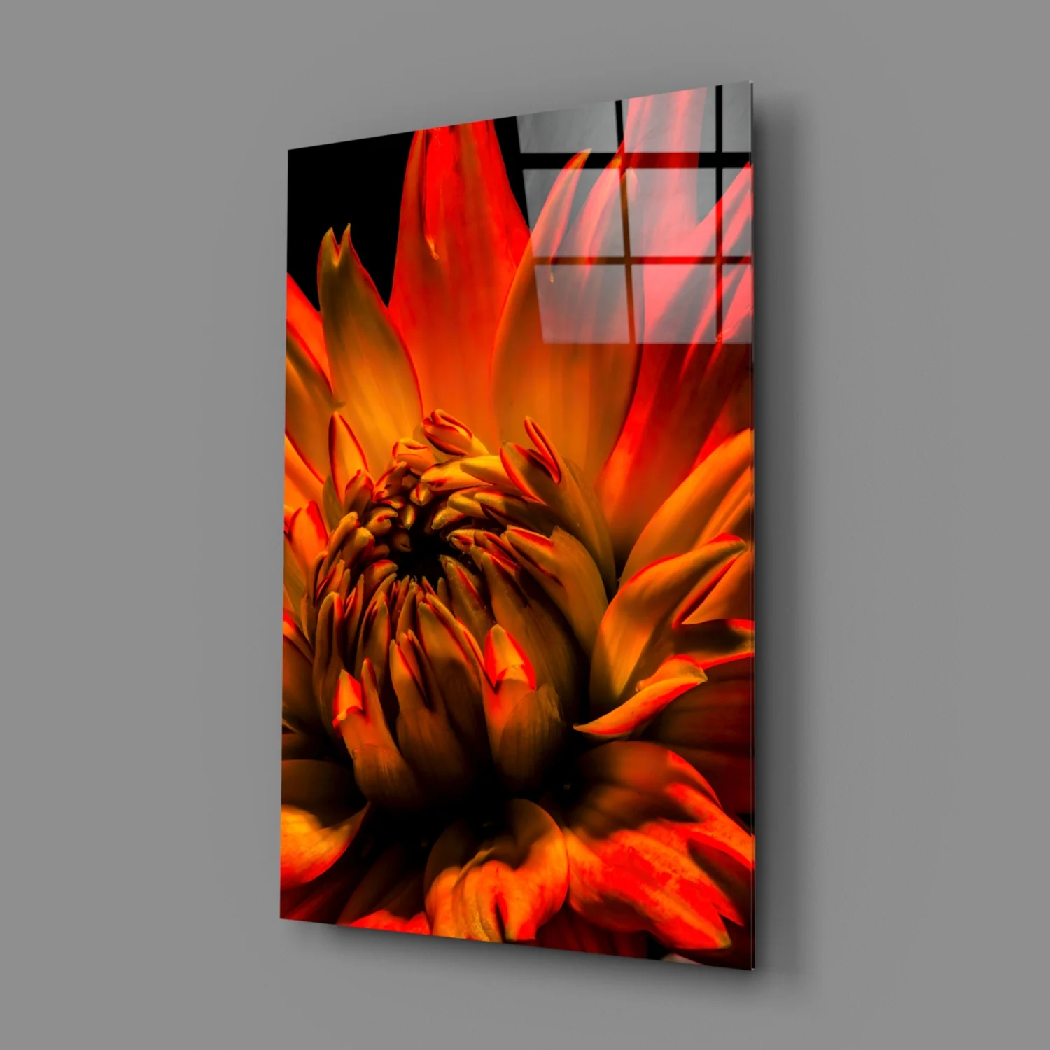 Flower Glass Wall Art - Image 3