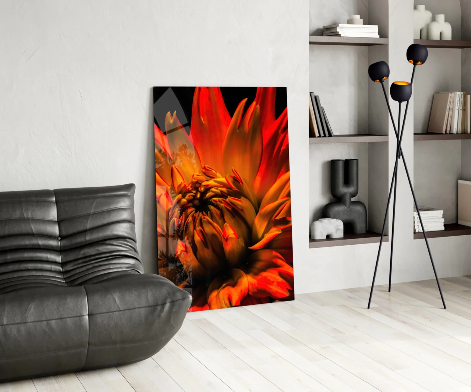 Flower Glass Wall Art - Image 6