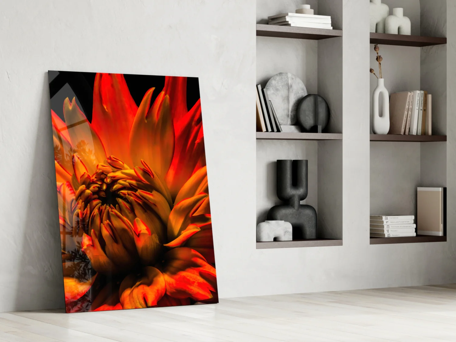 Flower Glass Wall Art - Image 7
