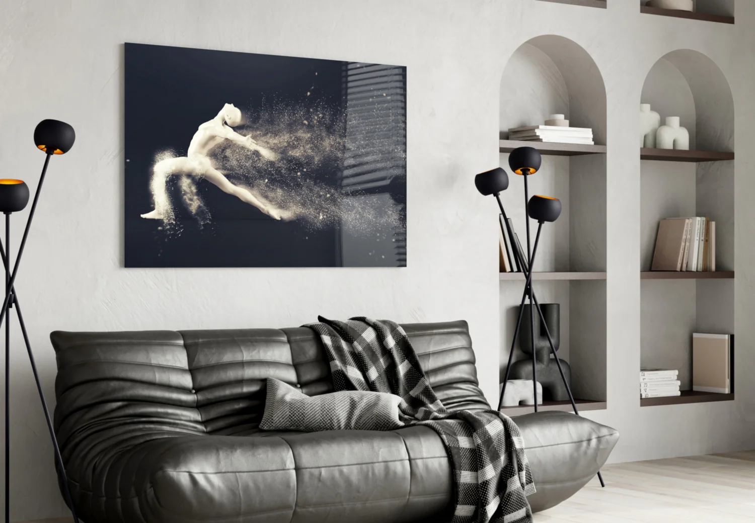 Dance of the Spirit Glass Wall Art - Image 5