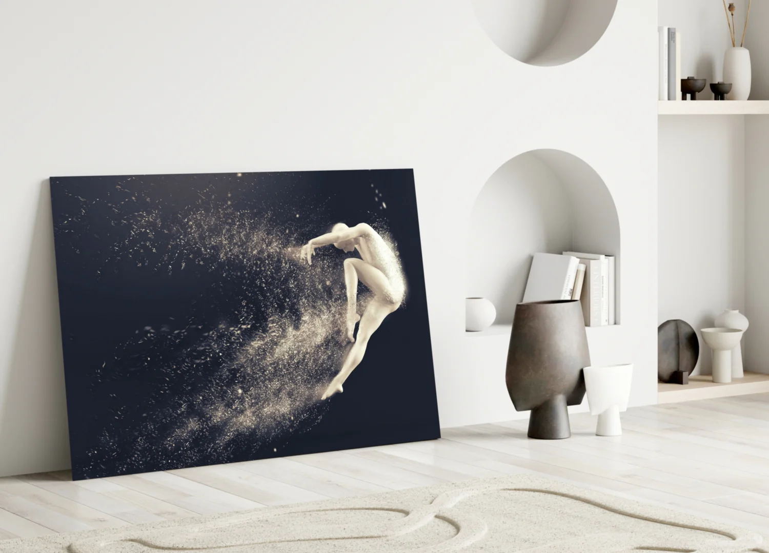 Dance of the Spirit Glass Wall Art - Image 4