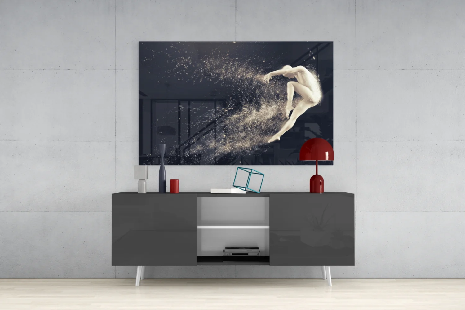 Dance of the Spirit Glass Wall Art - Image 9