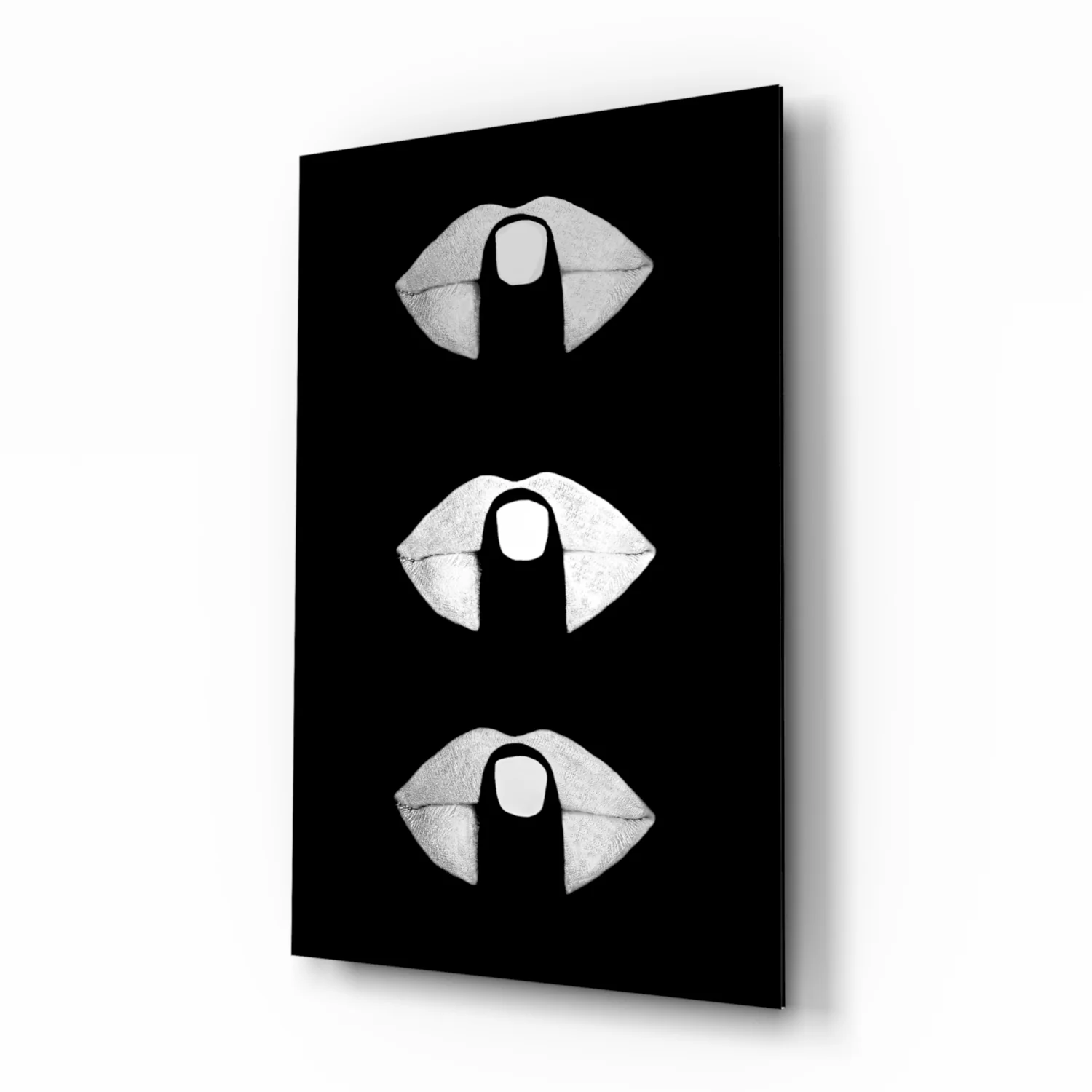 Lips Glass Wall Art - Image 2