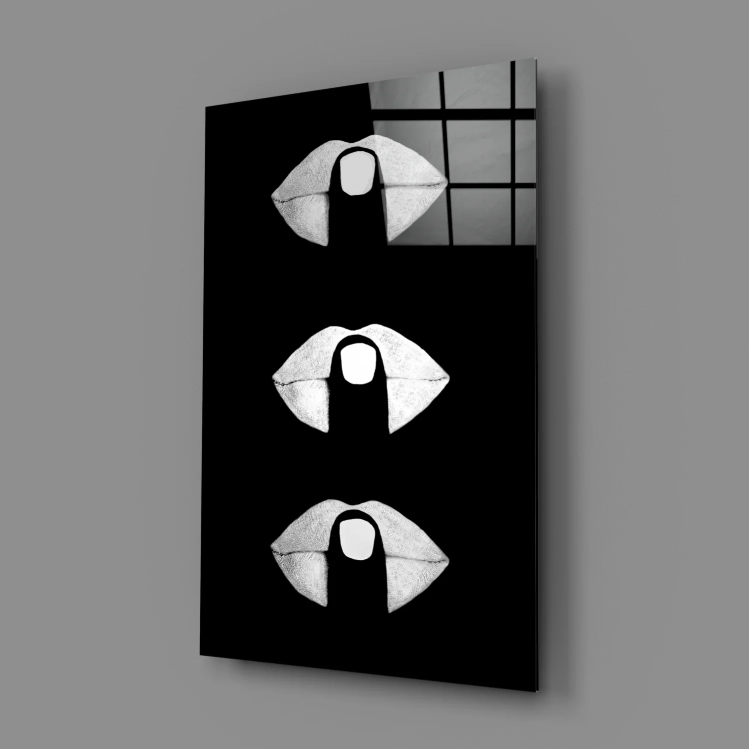 Lips Glass Wall Art - Image 3