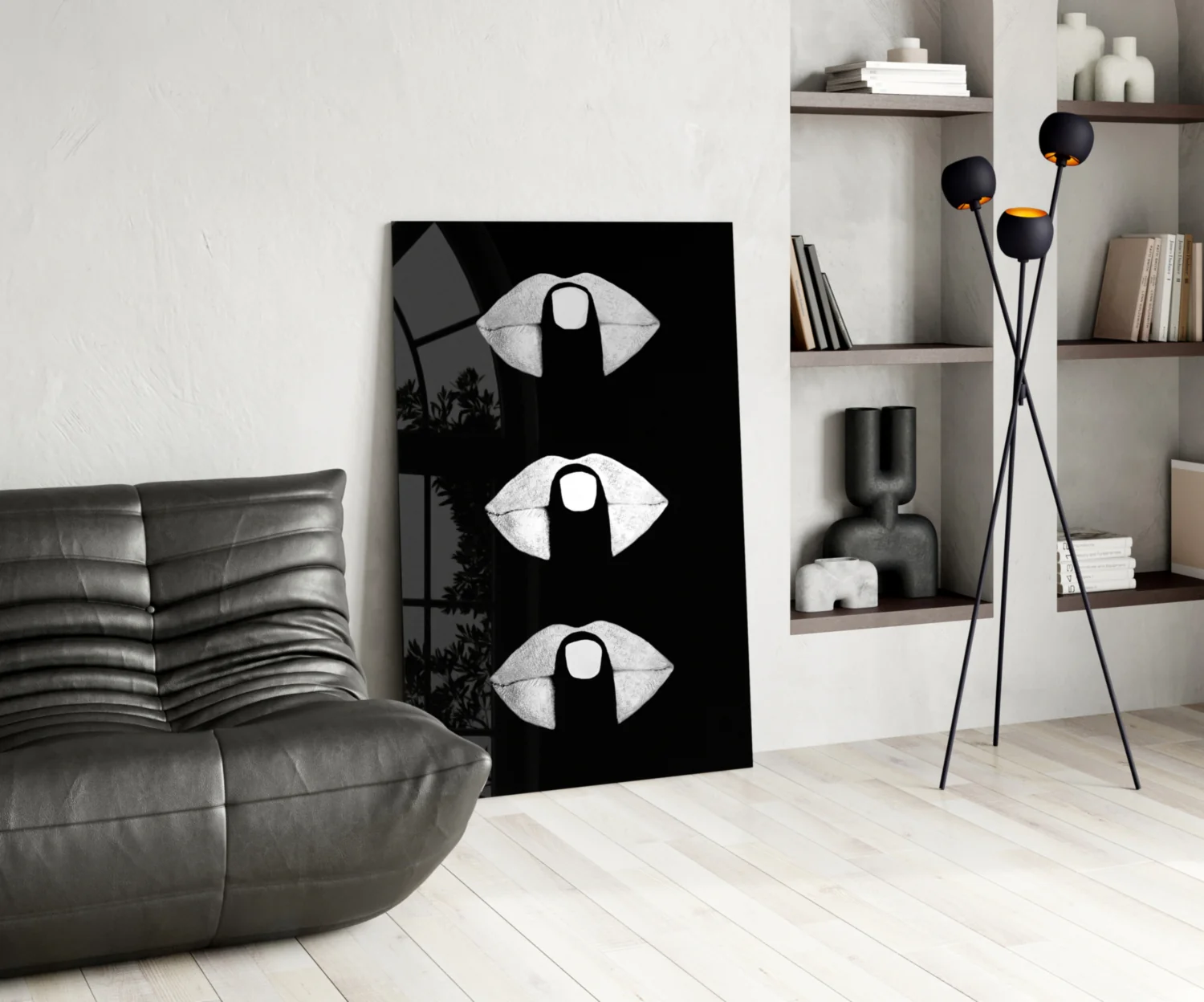 Lips Glass Wall Art - Image 6