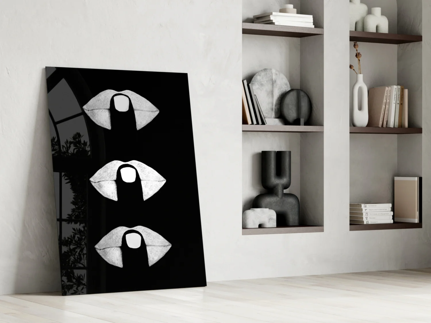 Lips Glass Wall Art - Image 7