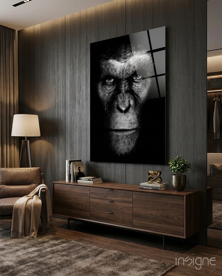 Gorilla Glass Wall Art