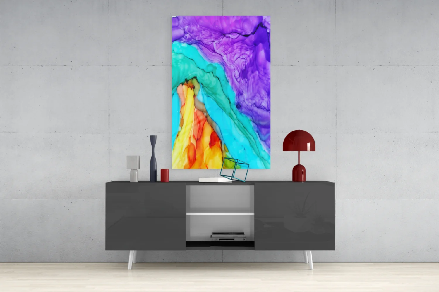 Colors Glass Wall Art - Image 9