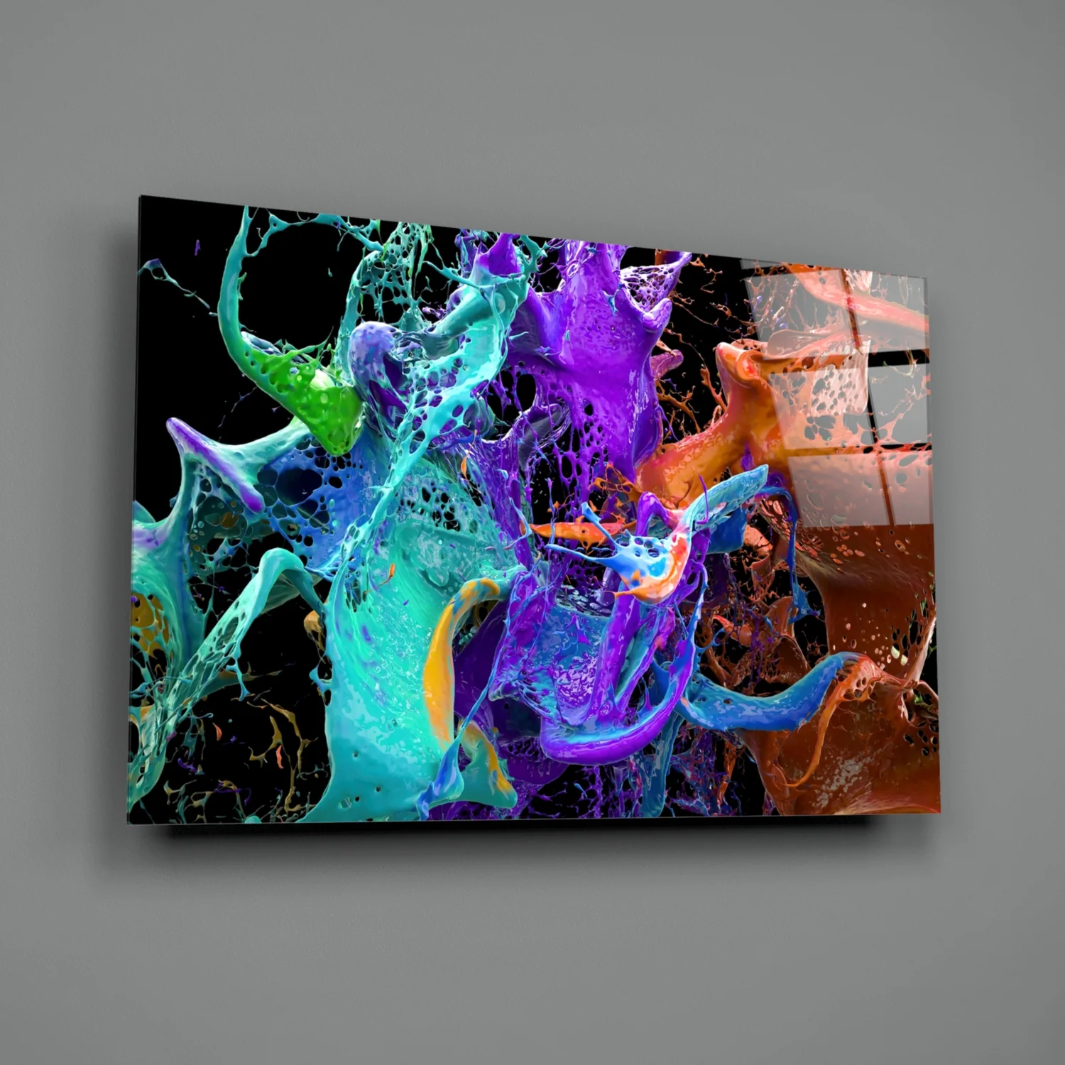 Colors Glass Wall Art - Image 3