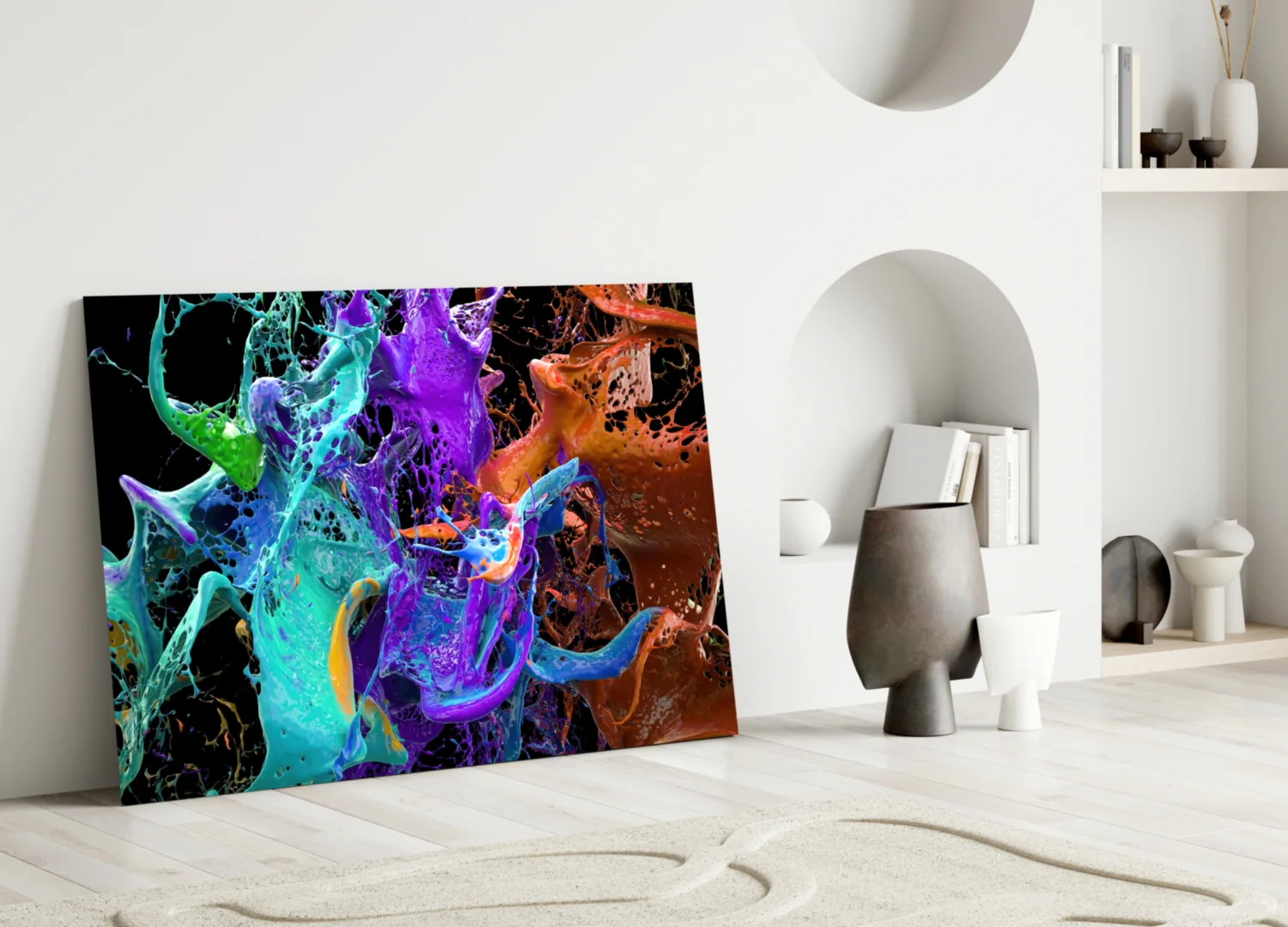 Colors Glass Wall Art - Image 4