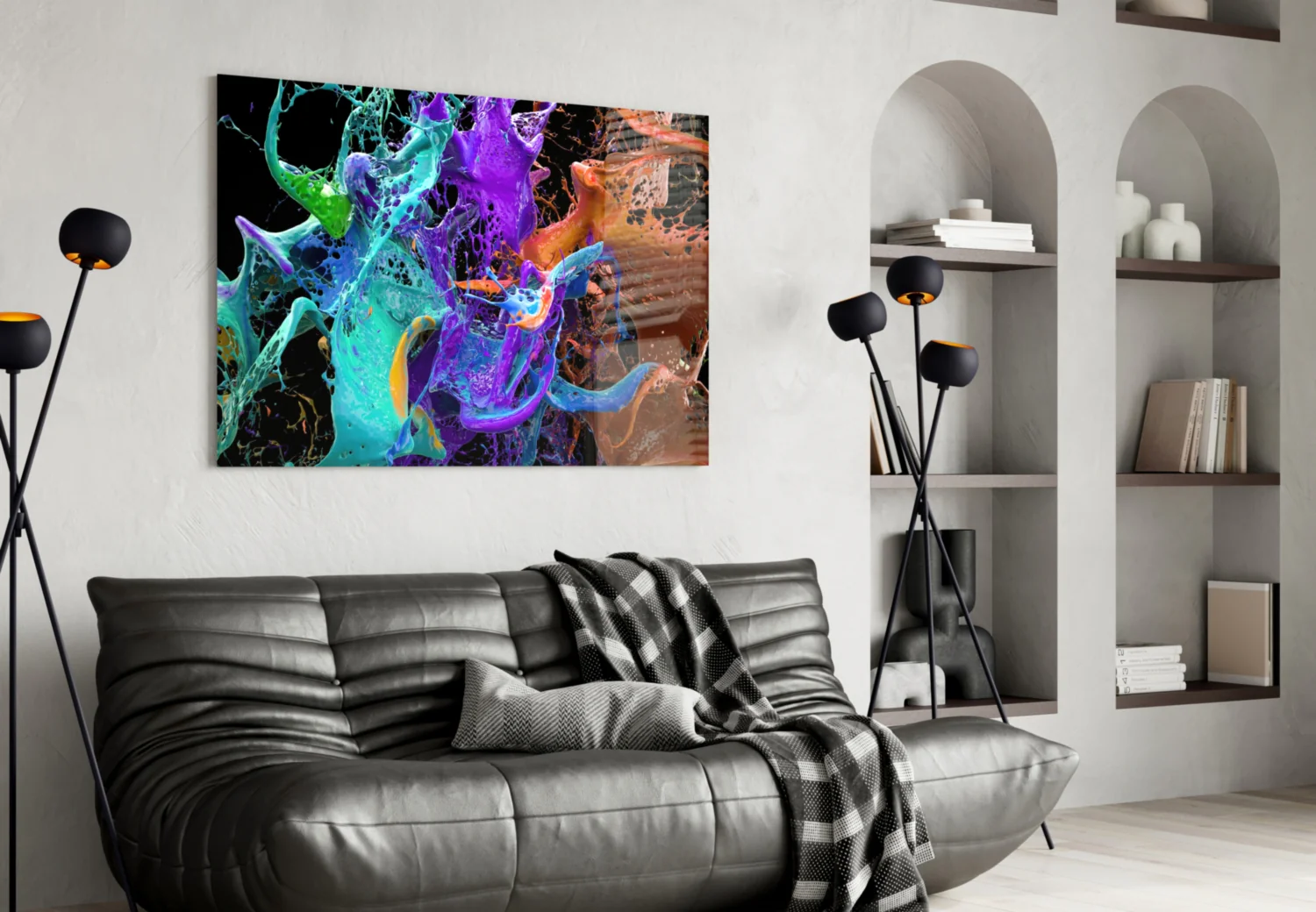 Colors Glass Wall Art - Image 5