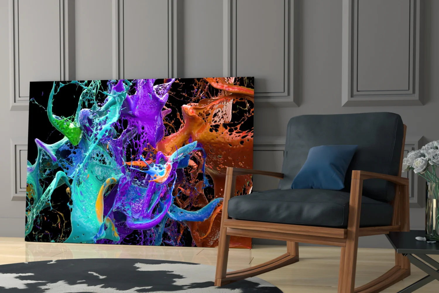 Colors Glass Wall Art - Image 7