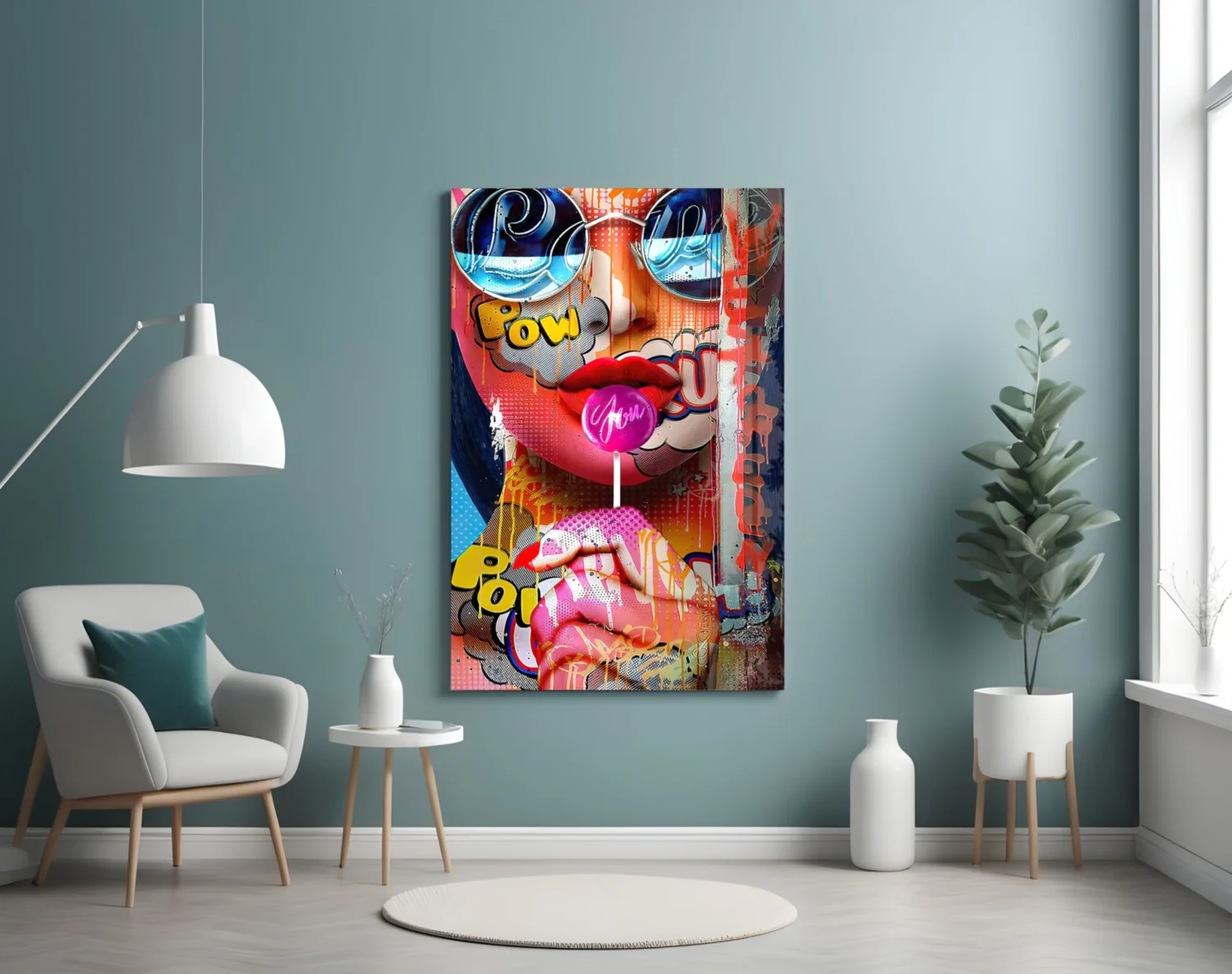 Lollipop Glass Wall Art - Image 5