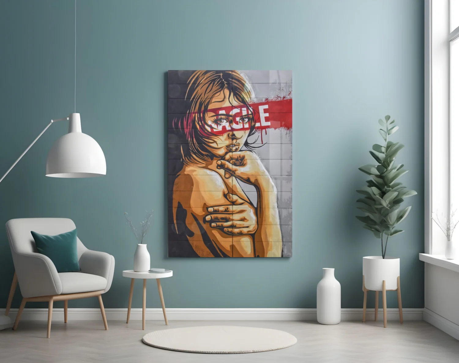 Label Glass Wall Art - Image 5