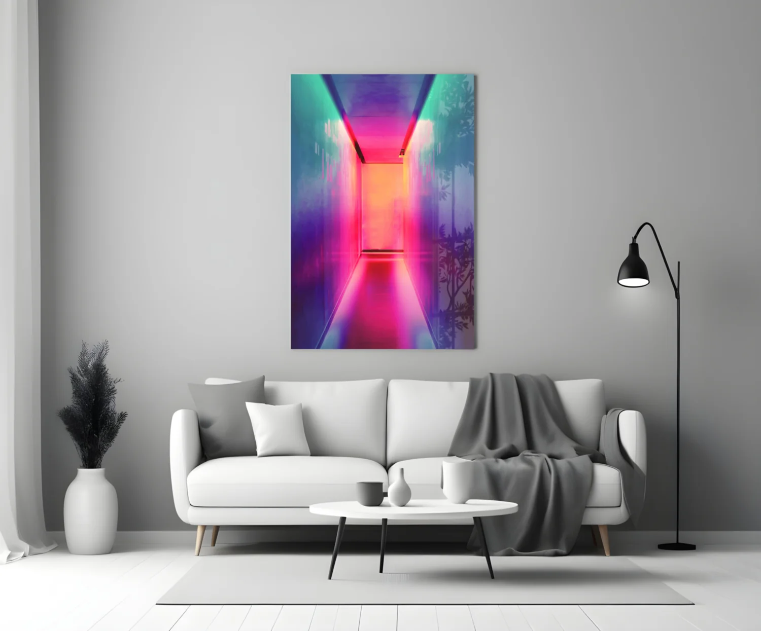 Colored Room Glass Wall Art - Image 4