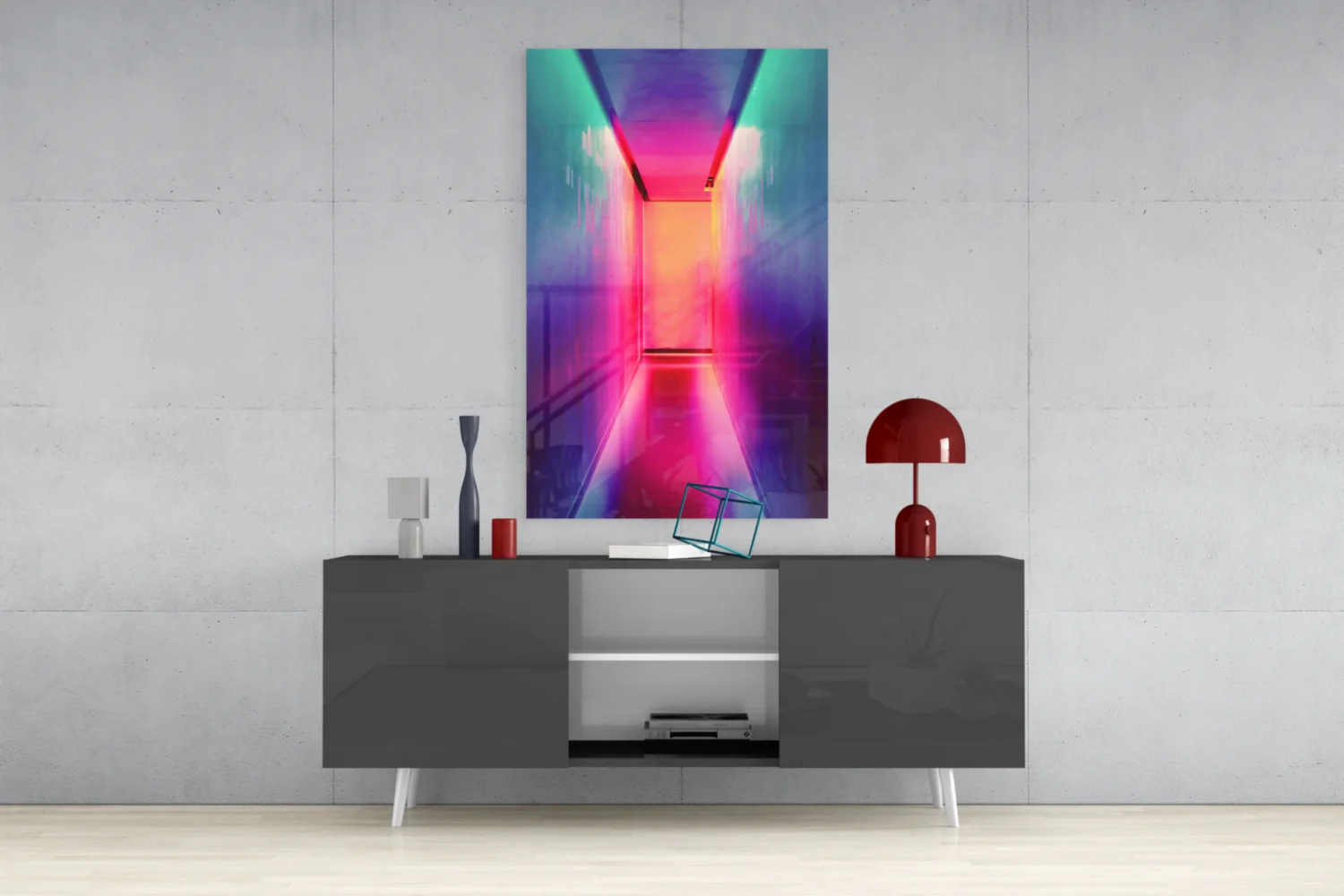 Colored Room Glass Wall Art - Image 9