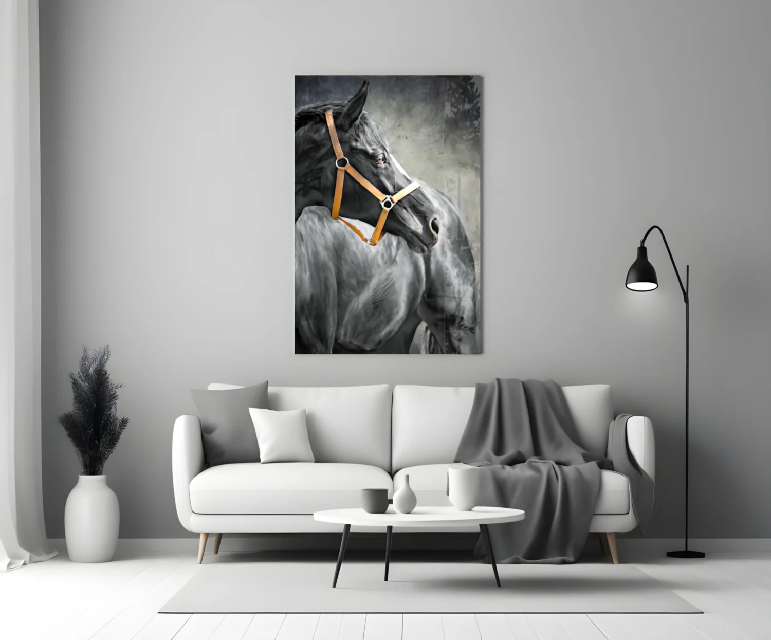 Horse Glass Wall Art - Image 4