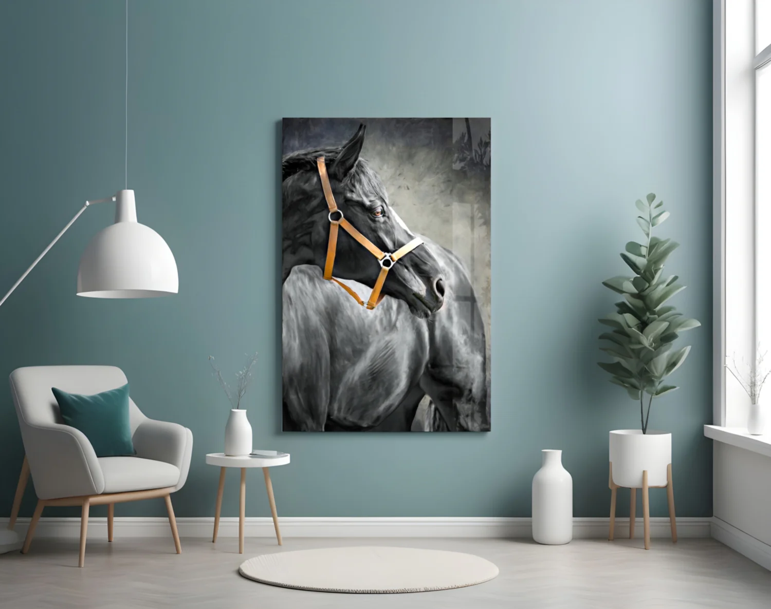 Horse Glass Wall Art - Image 5