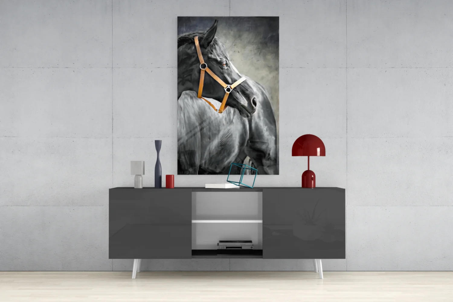 Horse Glass Wall Art - Image 9