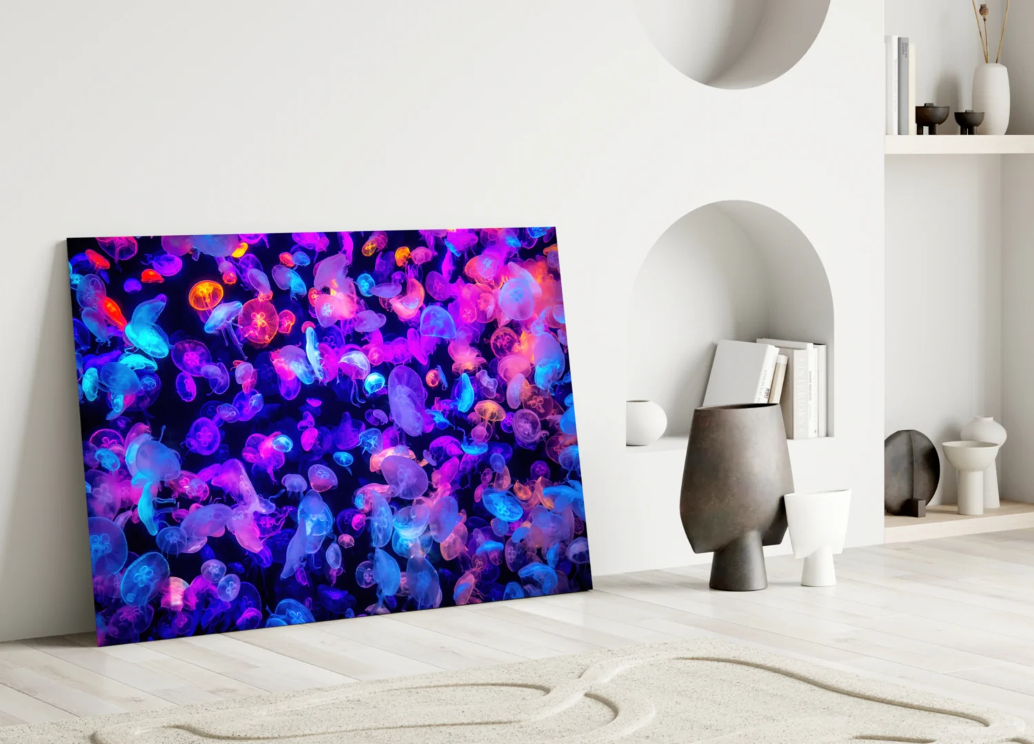 Jellyfish Glass Wall Art - Image 4