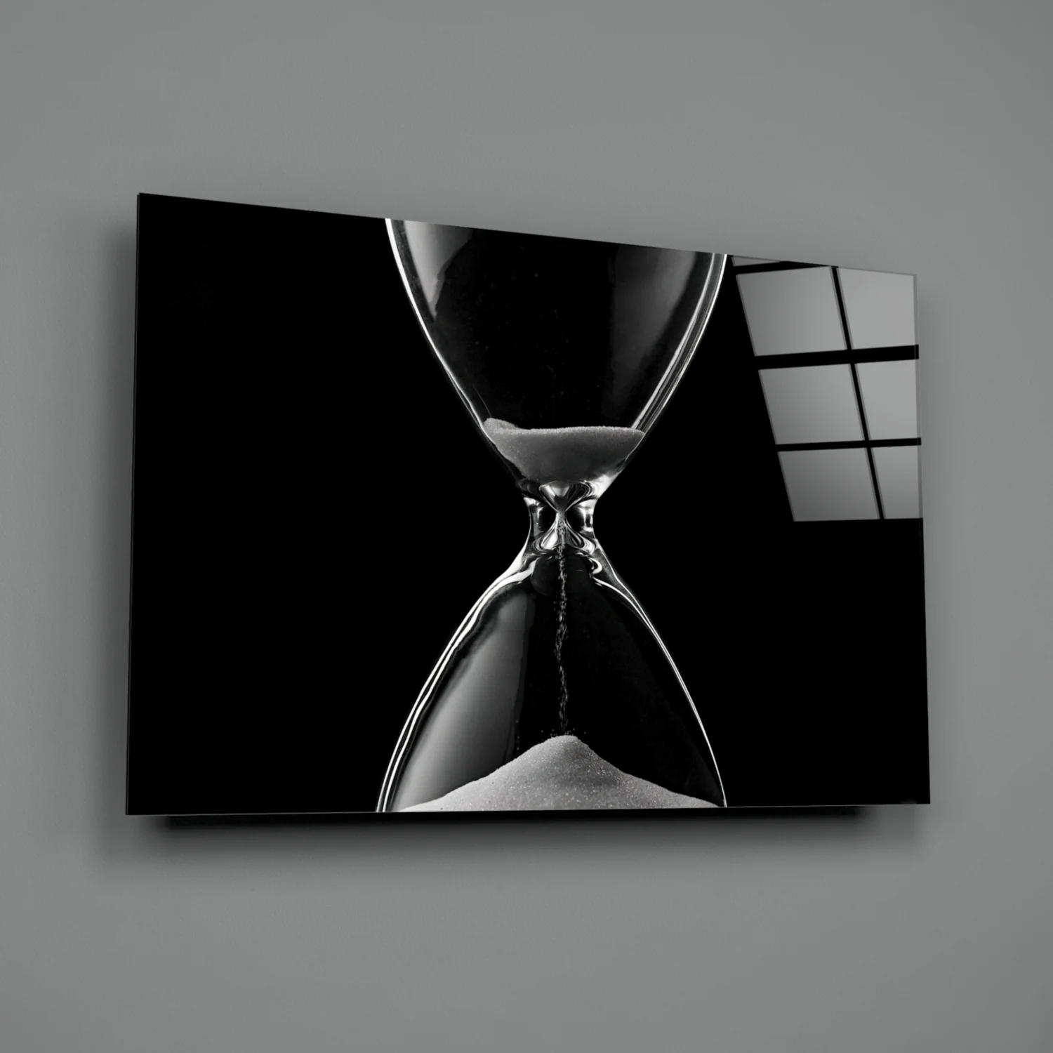 Hourglass Glass Wall Art - Image 3