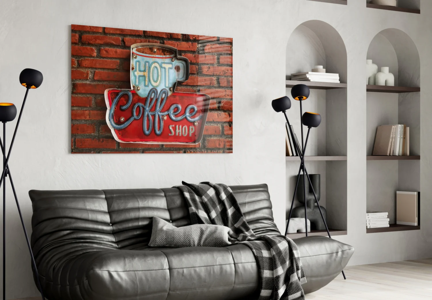 Hot Coffee Glass Wall Art - Image 5