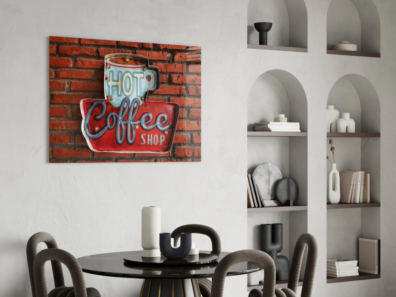 Hot Coffee Glass Wall Art - Image 6