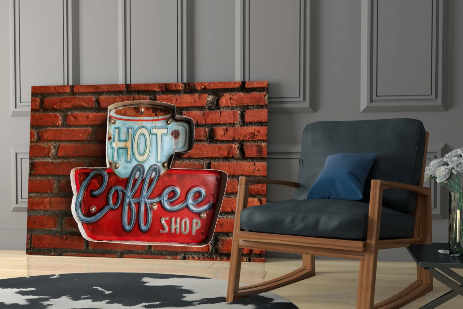 Hot Coffee Glass Wall Art - Image 7