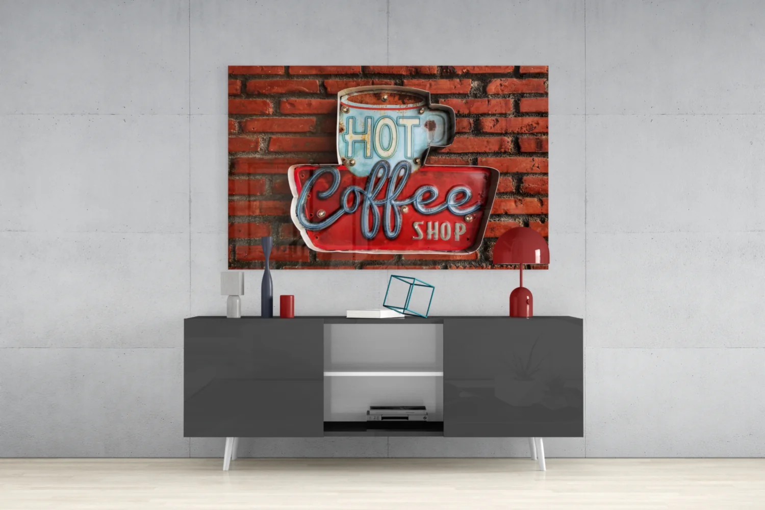 Hot Coffee Glass Wall Art - Image 9