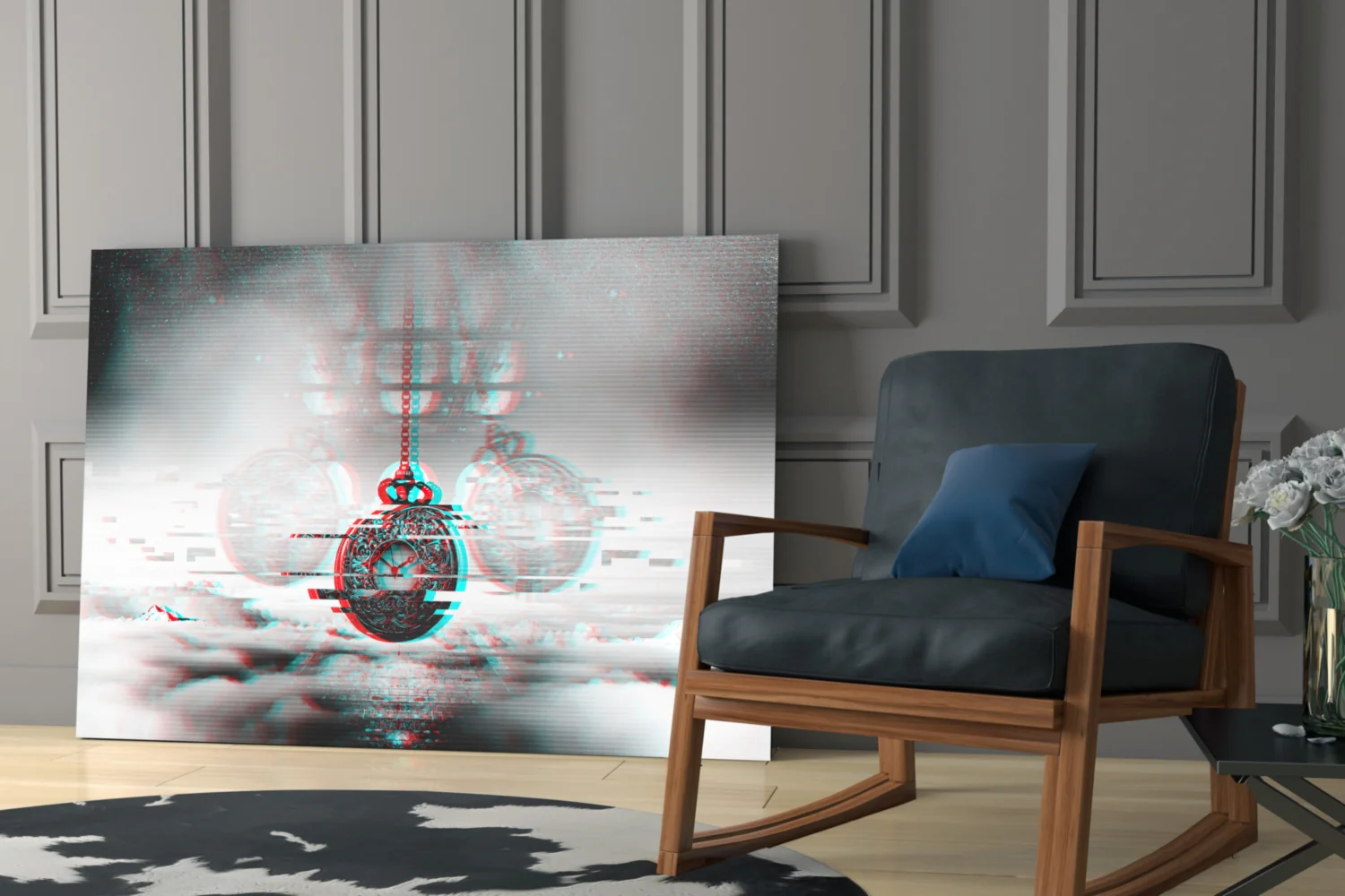 Pocket Clock Glass Wall Art - Image 7