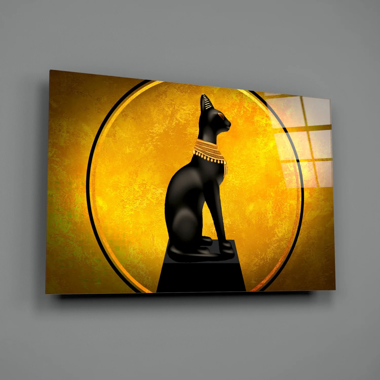 Cat Glass Wall Art - Image 3