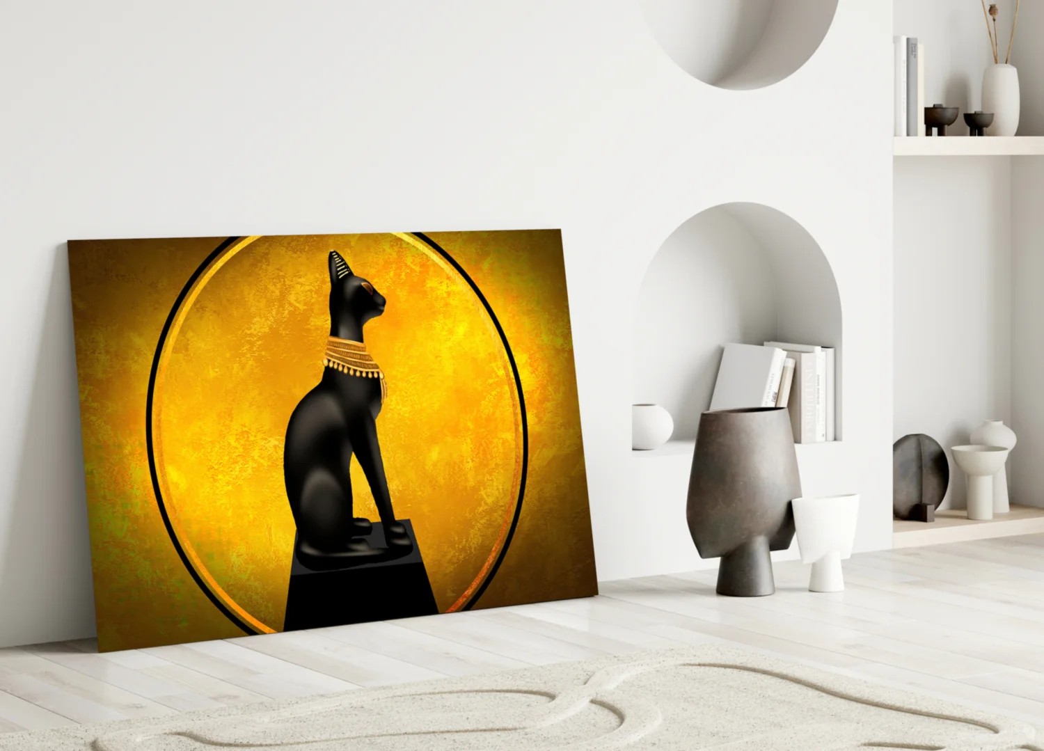 Cat Glass Wall Art - Image 4