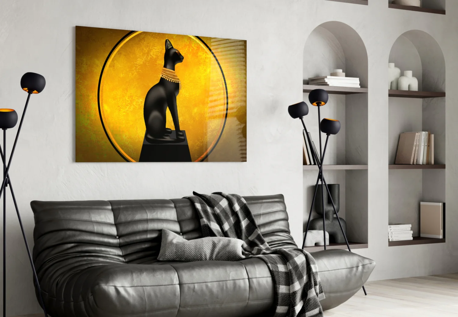 Cat Glass Wall Art - Image 5