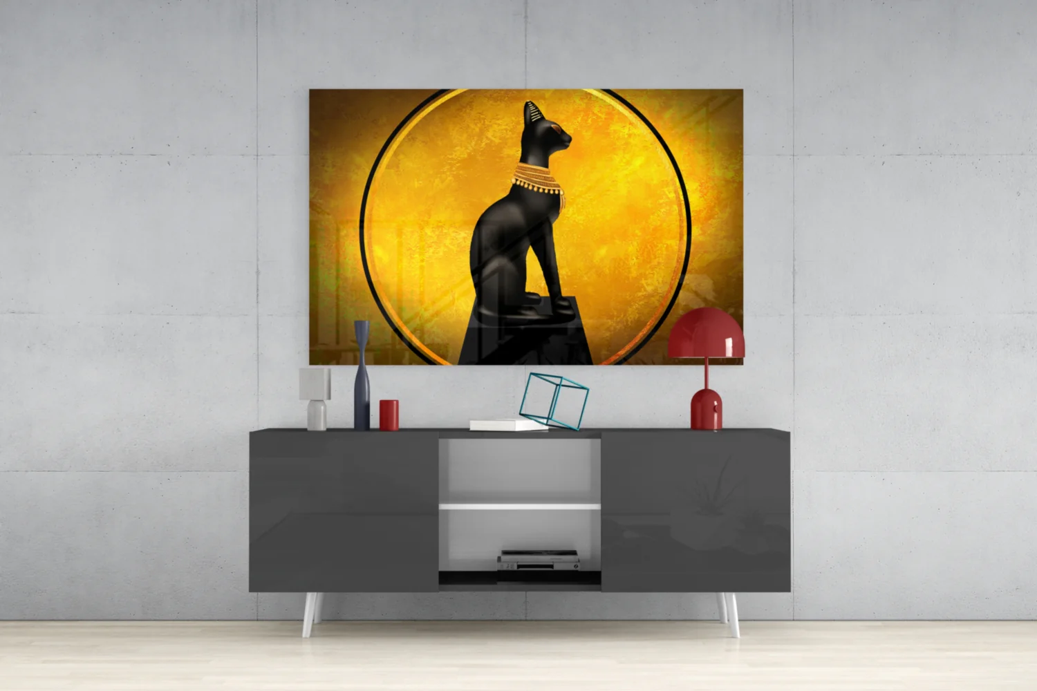 Cat Glass Wall Art - Image 9