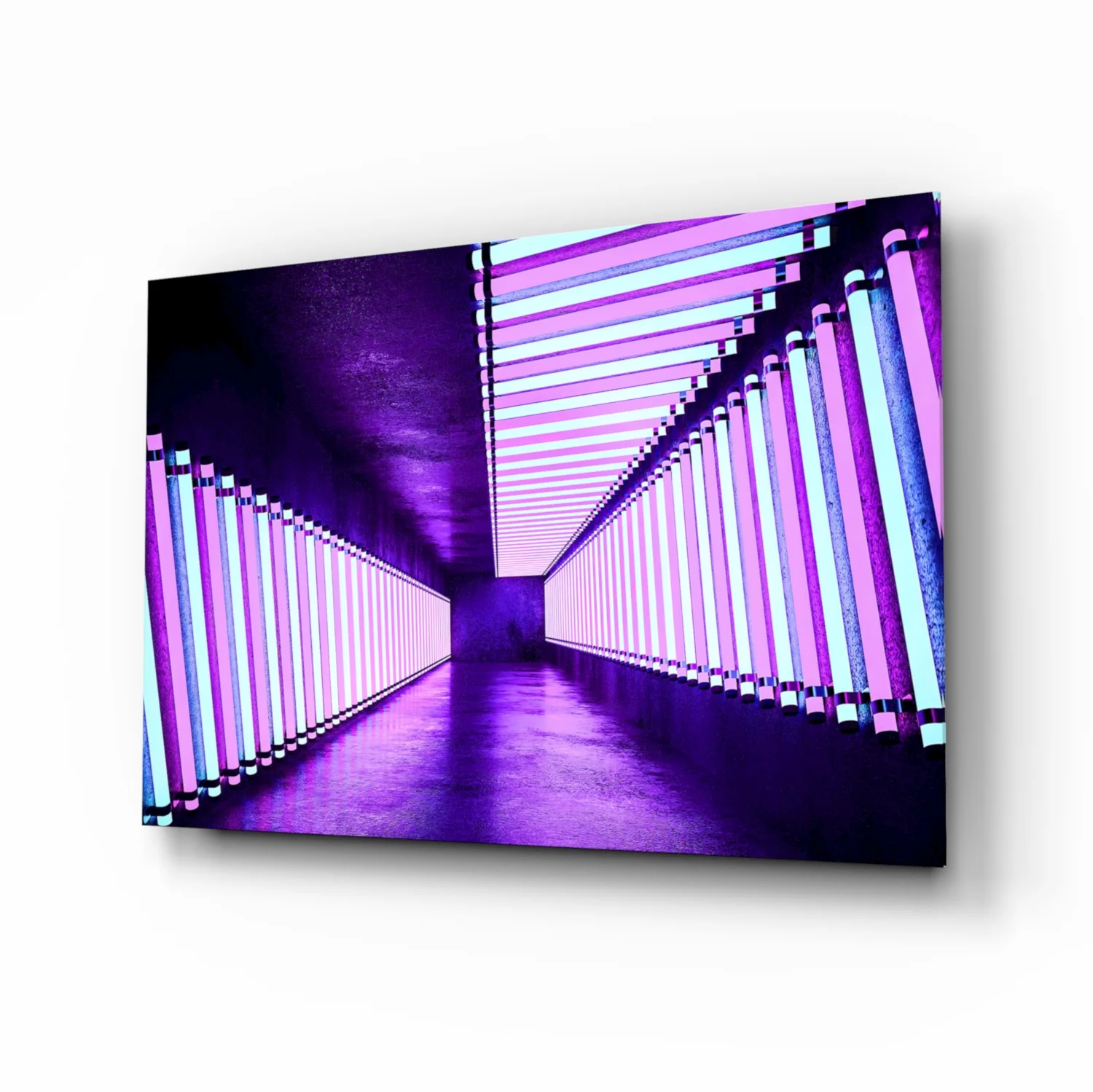 Neon Glass Wall Art - Image 2