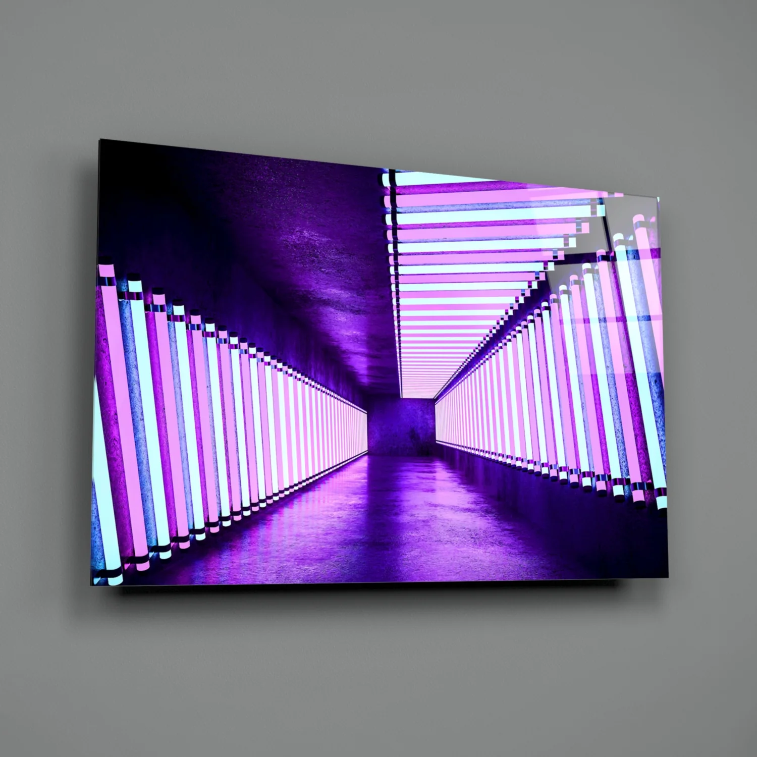 Neon Glass Wall Art - Image 3