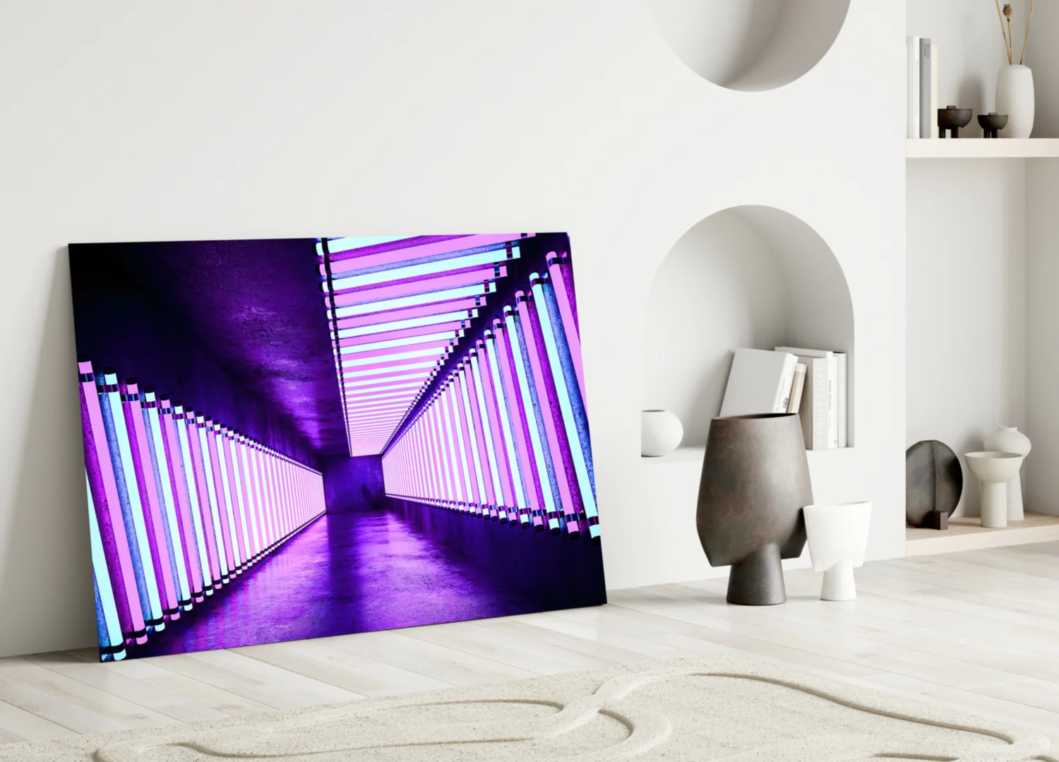 Neon Glass Wall Art - Image 4