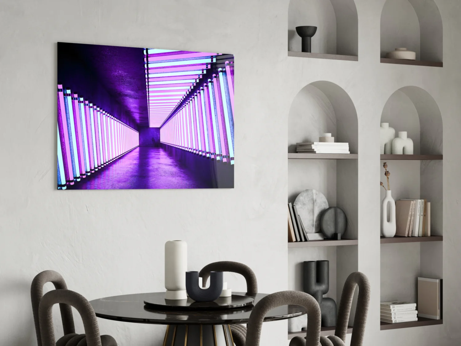 Neon Glass Wall Art - Image 6