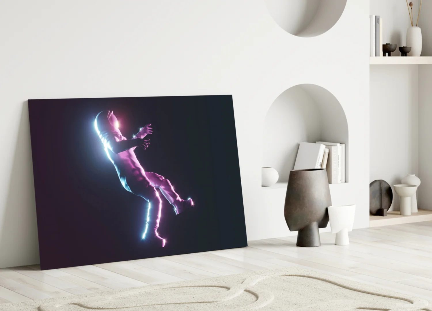 Astronaut Glass Wall Art - Image 4